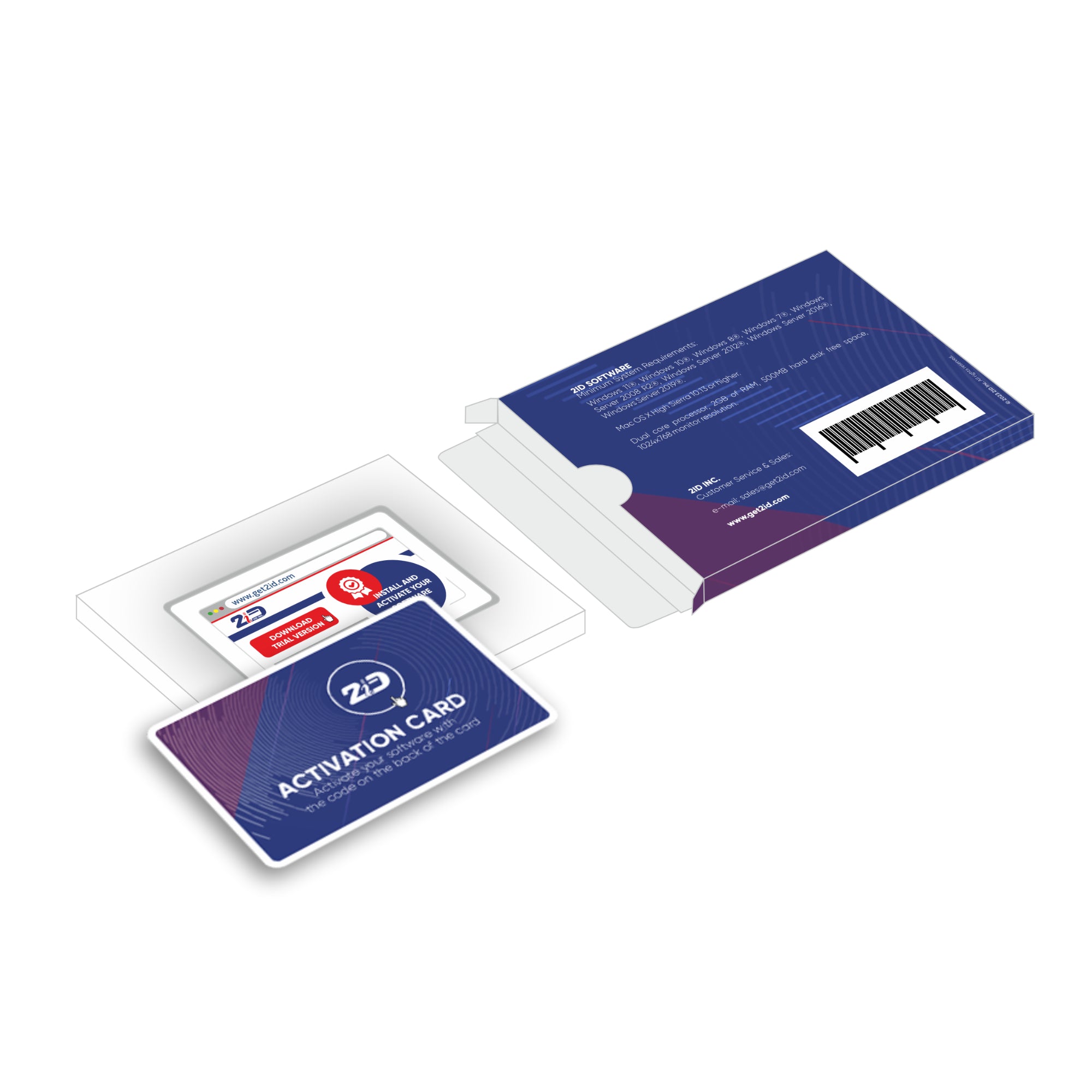 2ID Card Software - Enterprise Edition (Upgrade Code)